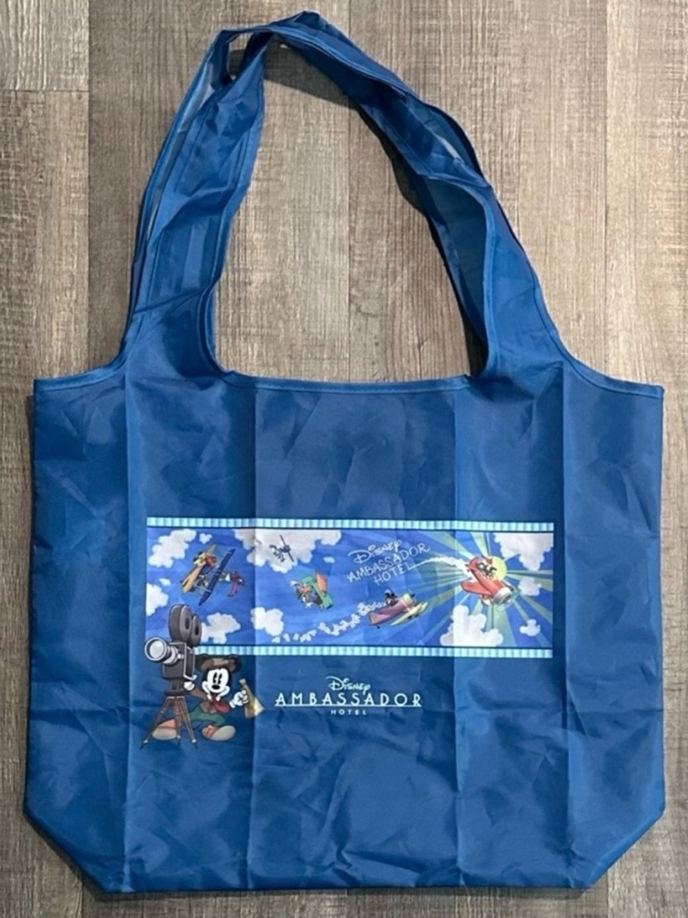 New Tokyo Disney Ambassador Hotel Reusable 2-Pocket Tote Bag